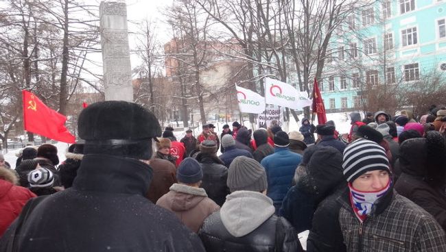 Митинг в Туле