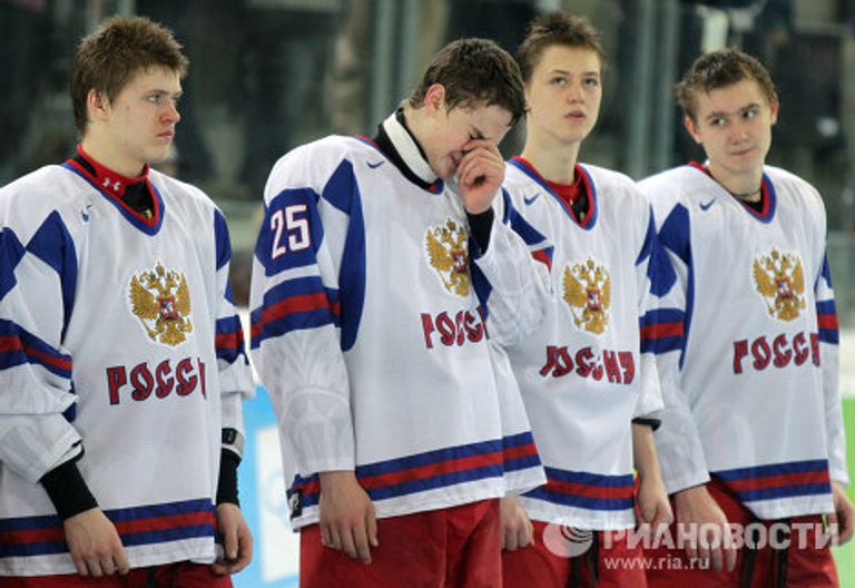 Зимняя Юношеская Олимпиада - 2012. Хоккей. Финал. Матч Россия - Финляндия Зимняя Юношеская Олимпиада - 2012. Хоккей. Финал. Матч Россия - Финляндия