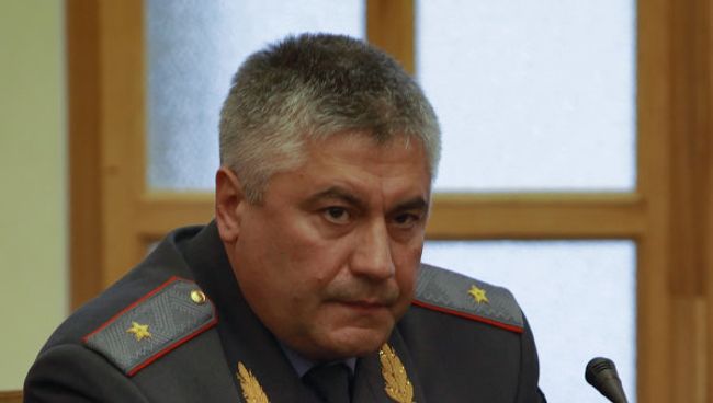 Начальником ГУВД Москвы назначен Владимир Колокольцев. Архив