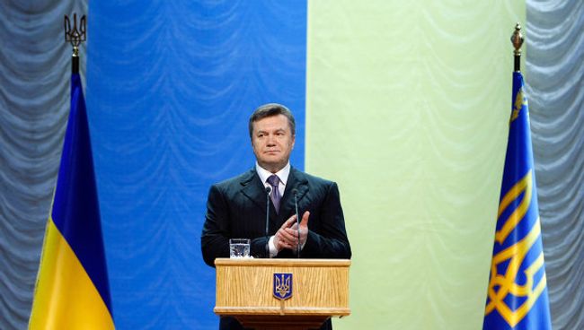 Президент Украины Виктор Янукович. Архив