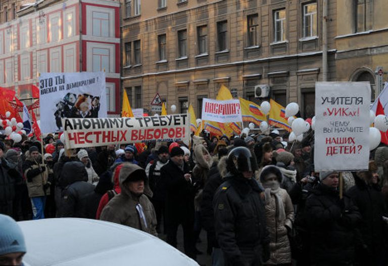 митинг в Санкт-Петербурге 04.02.2012