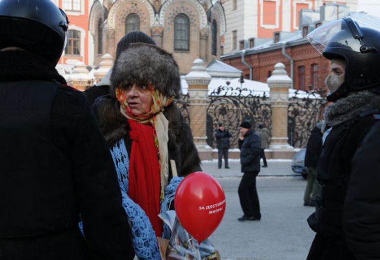 митинг в Санкт-Петербурге 04.02.2012
