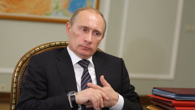 Глава правительства России Владимир Путин. Архив