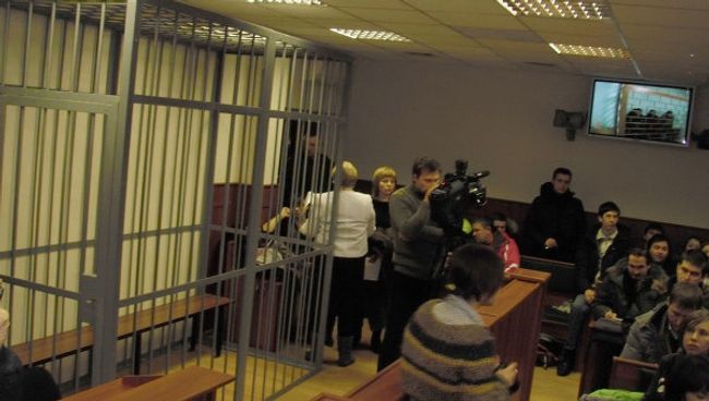 Зал в Смоленском облсуде перед рассмотрением кассации по делу Таисии Осиповой/ Fh[bd