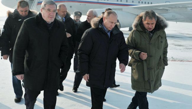 Рабочая поездка премьер-министра РФ Владимира Путина в Абакан Рабочая поездка премьер-министра РФ Владимира Путина в Абакан