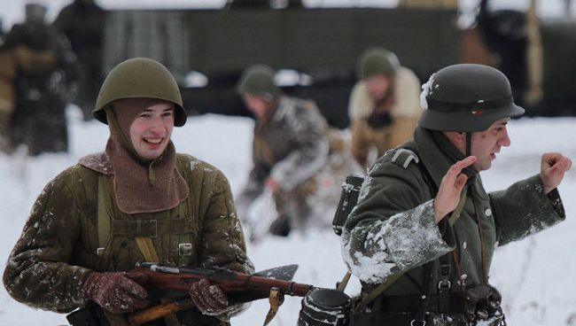 Реконструкция боя периода Великой Отечественной войны Реконструкция боя периода Великой Отечественной войны