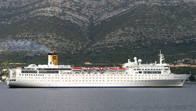 Круизный лайнер Costa Allegra Круизный лайнер Costa Allegra