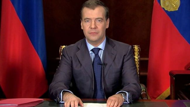 Обращение президента РФ Дмитрия Медведева к россиянам Обращение президента РФ Дмитрия Медведева к россиянам