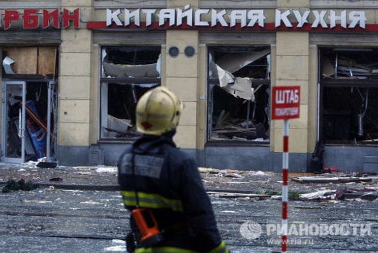 Взрыв газового баллона в ресторане Харбин в Санкт-Петербурге Взрыв газового баллона в ресторане Харбин в Санкт-Петербурге
