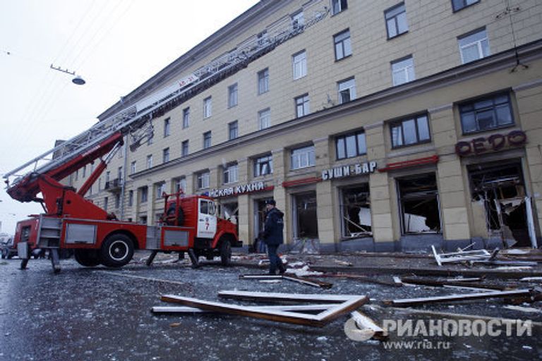 Взрыв газового баллона в ресторане Харбин в Санкт-Петербурге Взрыв газового баллона в ресторане Харбин в Санкт-Петербурге