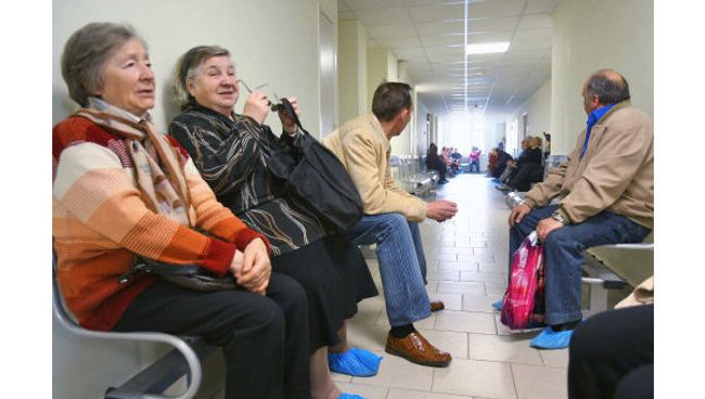 В поликлинике. Архив