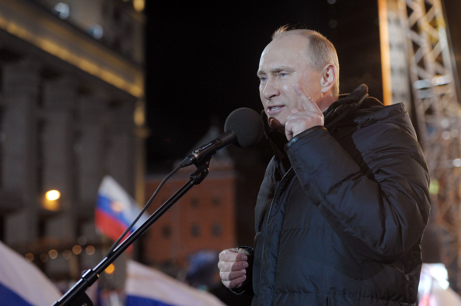 В.Путин участвует в митинге на Манежной площади В.Путин участвует в митинге на Манежной площади - РИА Новости, 1920, 03.09.2025