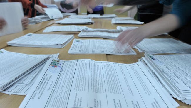 Подсчет голосов по выборам президента РФ Подсчет голосов по выборам президента РФ