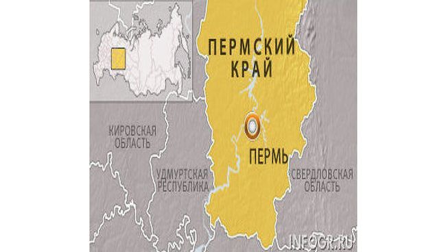 Пермский край, Пермь. Карта Пермский край, Пермь. Карта
