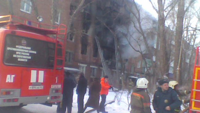 При пожаре в жилом доме под Саратовом погибли люди При пожаре в жилом доме под Саратовом погибли люди