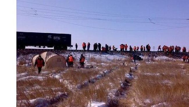 Сход с рельсов вагонов в Еврейской автономной области Сход с рельсов вагонов в Еврейской автономной области