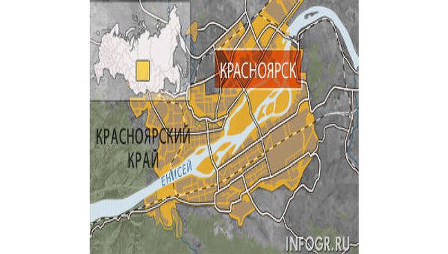 Красноярск. Карта Красноярск. Карта