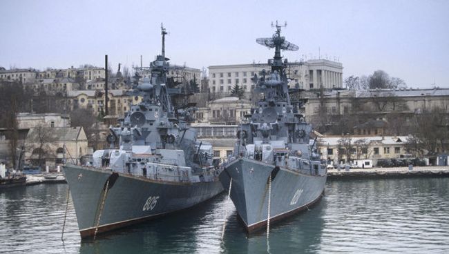 Корабли Черноморского флота ВМФ России