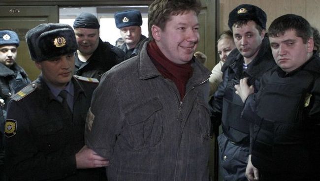 Бизнесмен Алексей Козлов после оглашения приговора Бизнесмен Алексей Козлов после оглашения приговора