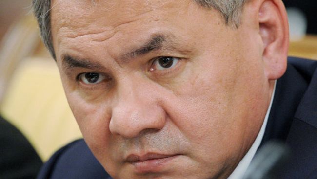 Кандидат на пост губернатора Московской области Сергей Шойгу