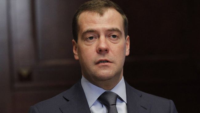 Президент РФ Д.Медведев. Архив