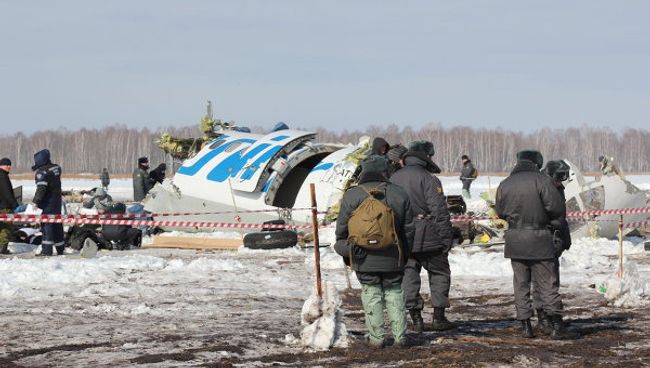 Крушение самолета ATR-72 под Тюменью Крушение самолета ATR-72 под Тюменью