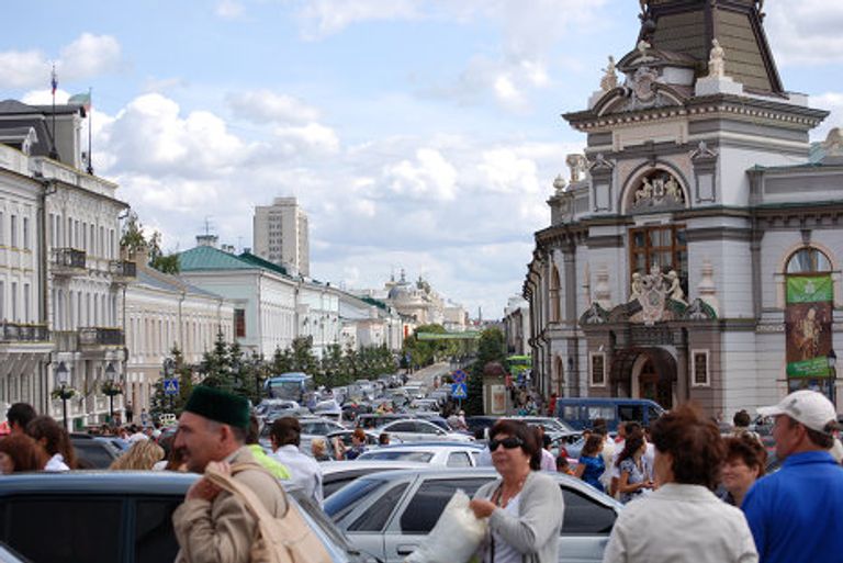 Рядом с Кремлем находится Национальный музей Республики Тата Рядом с Кремлем находится Национальный музей Республики Тата
