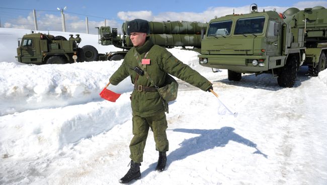 Боевое дежурство ЗРК С-400 Триумф в Московской области Боевое дежурство ЗРК С-400 Триумф в Московской области