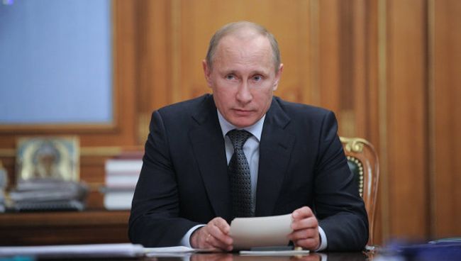 Премьер-министр РФ В.Путин. Архив