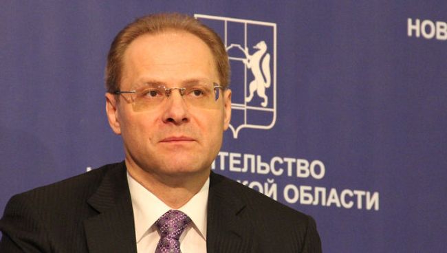 Губернатор Новосибирской области Василий Юрченко Губернатор Новосибирской области Василий Юрченко