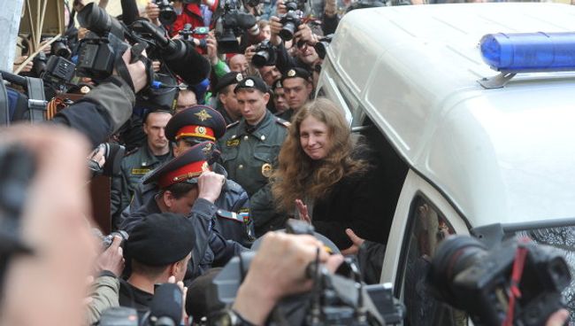 Заседание суда по делу Pussy Riot
