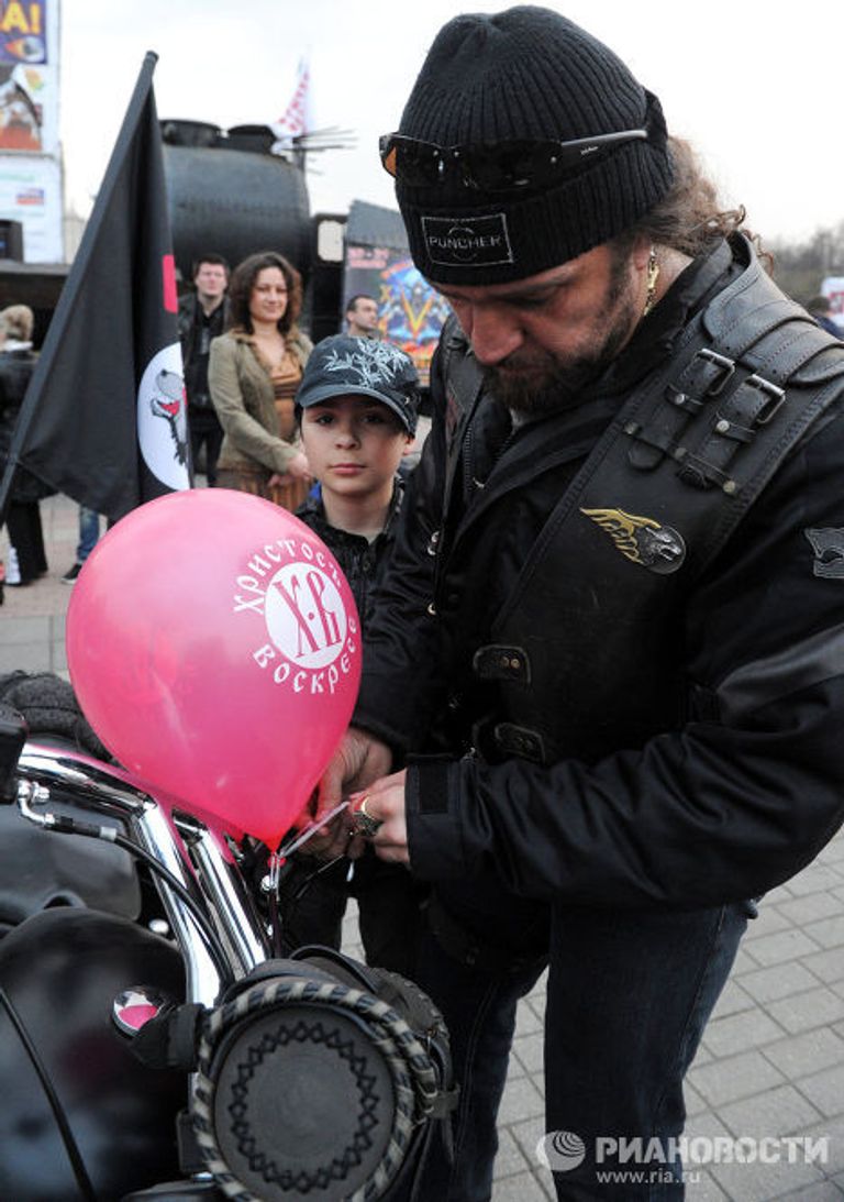Открытие мотосезона в Москве Открытие мотосезона в Москве
