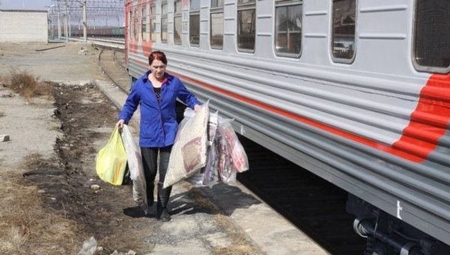 Гуманитарная помощь для жителей Тыгды