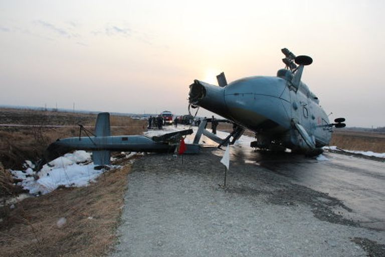 Аварийная посадка Ми-8 под Хабаровском Аварийная посадка Ми-8 под Хабаровском