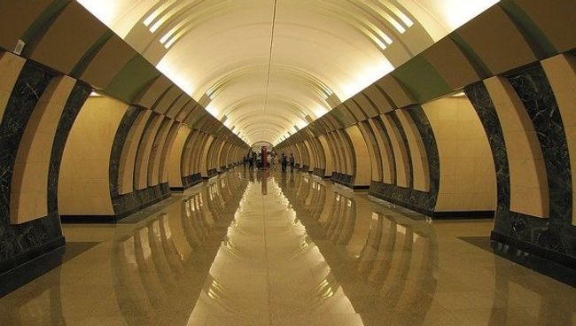 Открытие новых станций московского метро Достоевская и Марьина Роща. Архив
