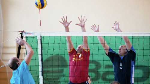 Игра в волейбол Игра в волейбол - РИА Новости, 1920, 25.06.2026