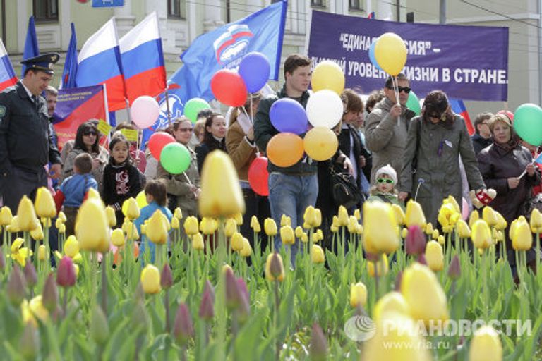Первомайские акции в регионах России Первомайские акции в регионах России