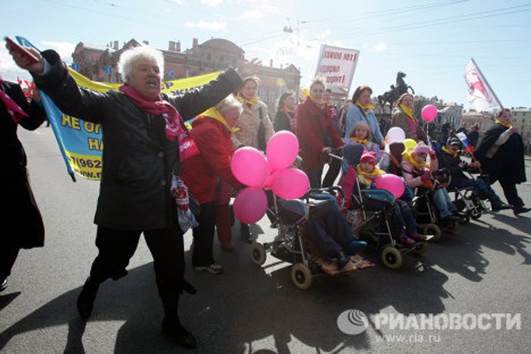 Первомайские акции в Санкт-Петербурге Первомайские акции в Санкт-Петербурге