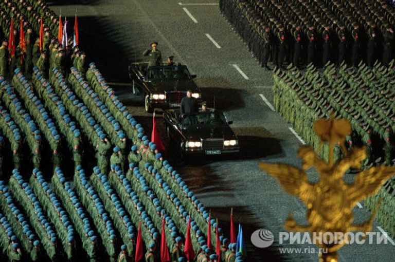 Репетиция парада Победы на Красной площади Репетиция парада Победы на Красной площади