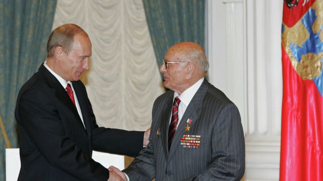 Президент России и Алексей Ботян. Архивное фото Президент России и Алексей Ботян. Архивное фото