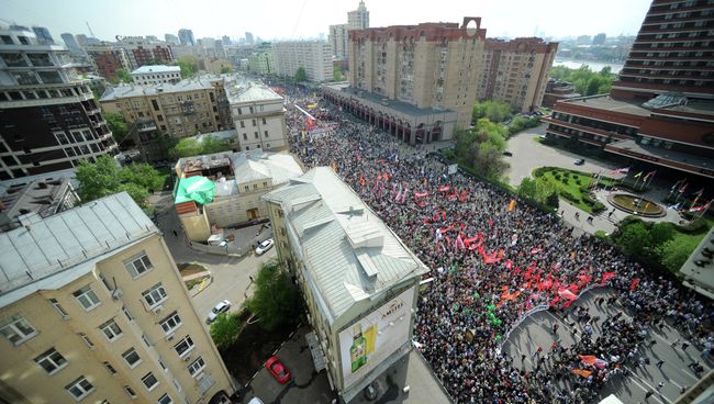 Марш миллионов в Москве Марш миллионов в Москве