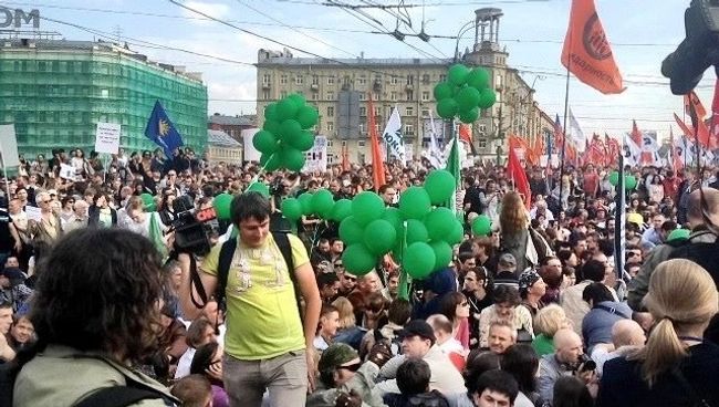 Митинг оппозиция Москва