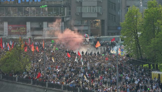 Марш миллионов в Москве Марш миллионов в Москве