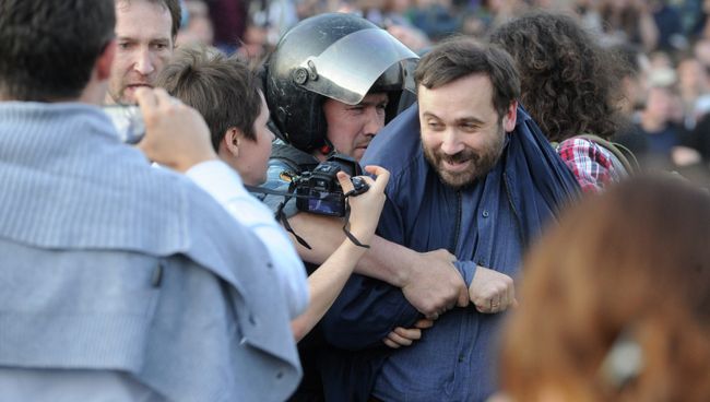 Задержания участников митинга Марш миллионов в Москве