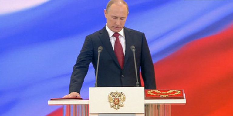 Принесение присяги Владимиром Путиным