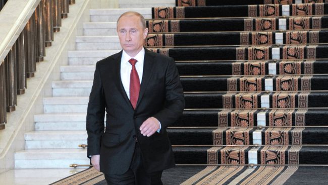 Церемония инаугурации избранного президента РФ В.Путина