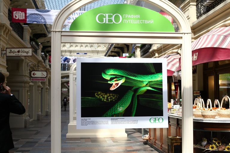 Лучшие фотографии GEO в ГУМе Лучшие фотографии GEO в ГУМе