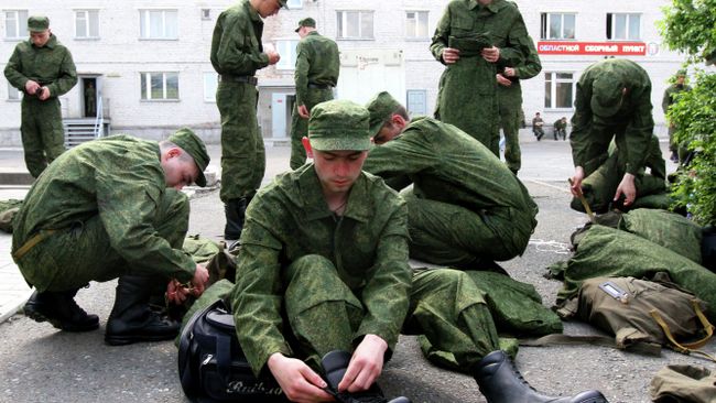Работа сборного призывного пункта