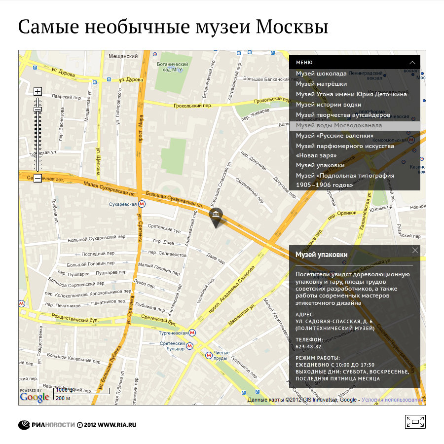 Самые необычные музеи Москвы Самые необычные музеи Москвы
