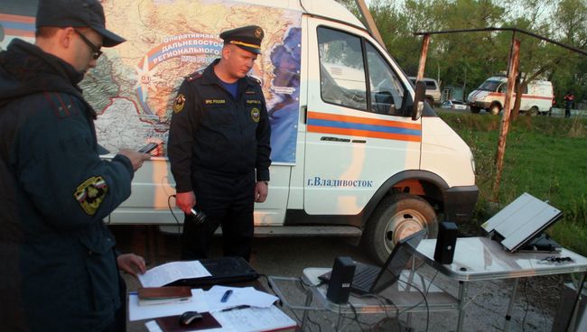 Взрывы боеприпасов на военном складе в Приморском крае